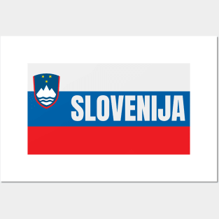 Slovenia Flag Posters and Art